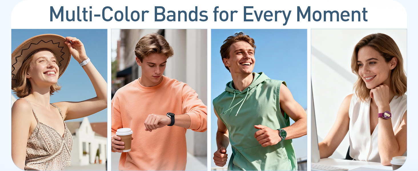 DaQin 10 Pack Samsung Watch Bands