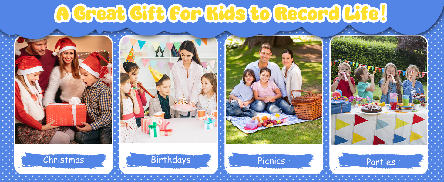 Kids Camera Instant Print