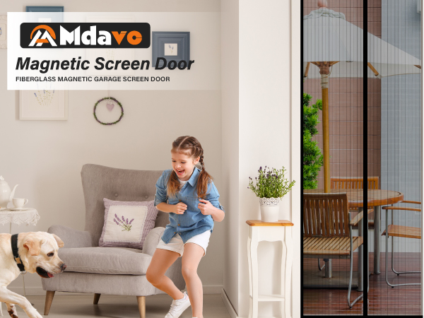 Magnetic Screen Door