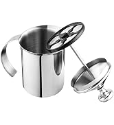 Bellemain Milk Frother Handheld, Thick, Creamy Milk Foam Maker, Warm &amp; Cold Milk Foamer | Stainle...