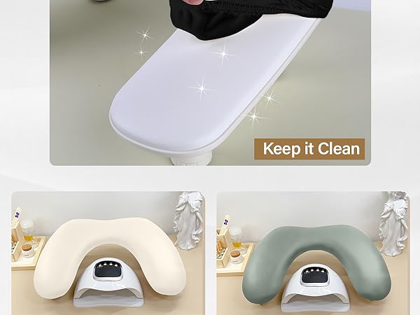 nail arm rest black 04