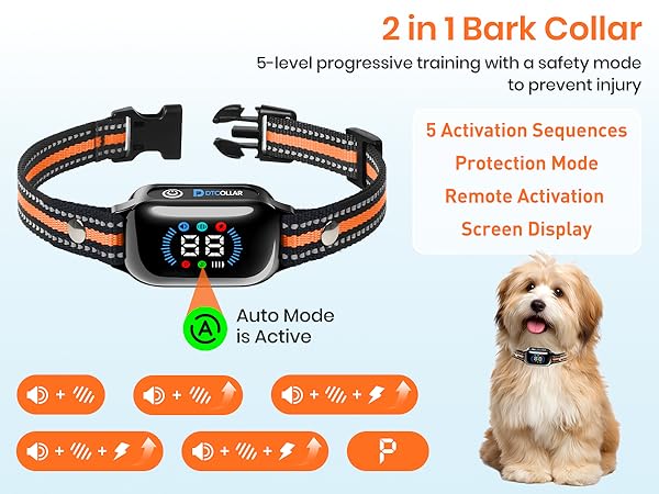 dog shock collar for large dogs barking collar ecollars for dog training electric dog collar