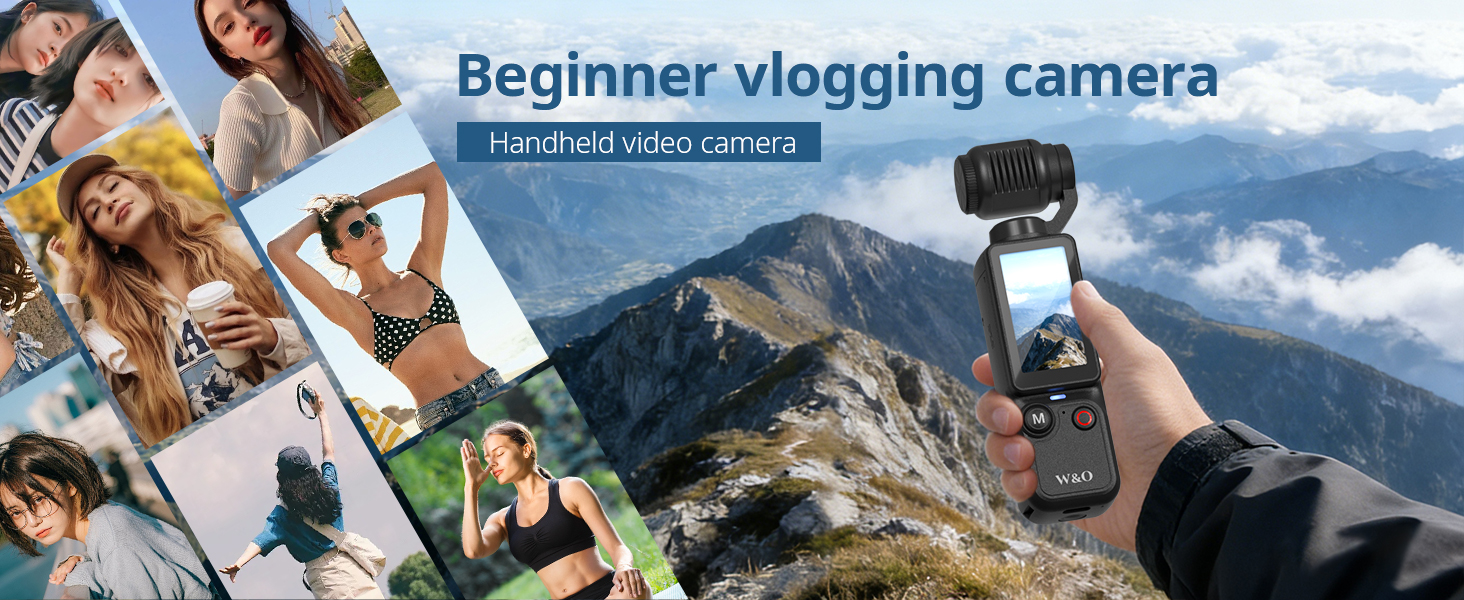 Beginner vlogging camera