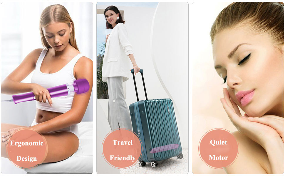 Purple Back Massager