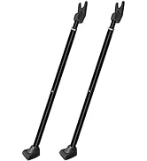SECURITYMAN 2-in-1 Door Security Bar &amp; Sliding Patio Door Security Bar (2 Pack) via Interchangeab...