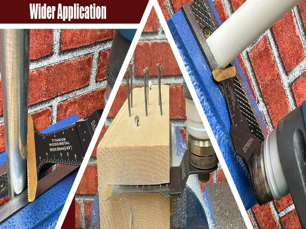 Titanium Oscillating Tool Blades Metal Cutting