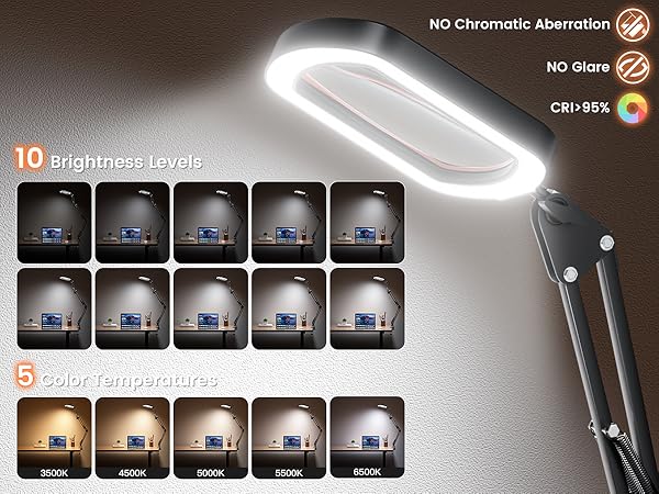 lighted magnifying glass