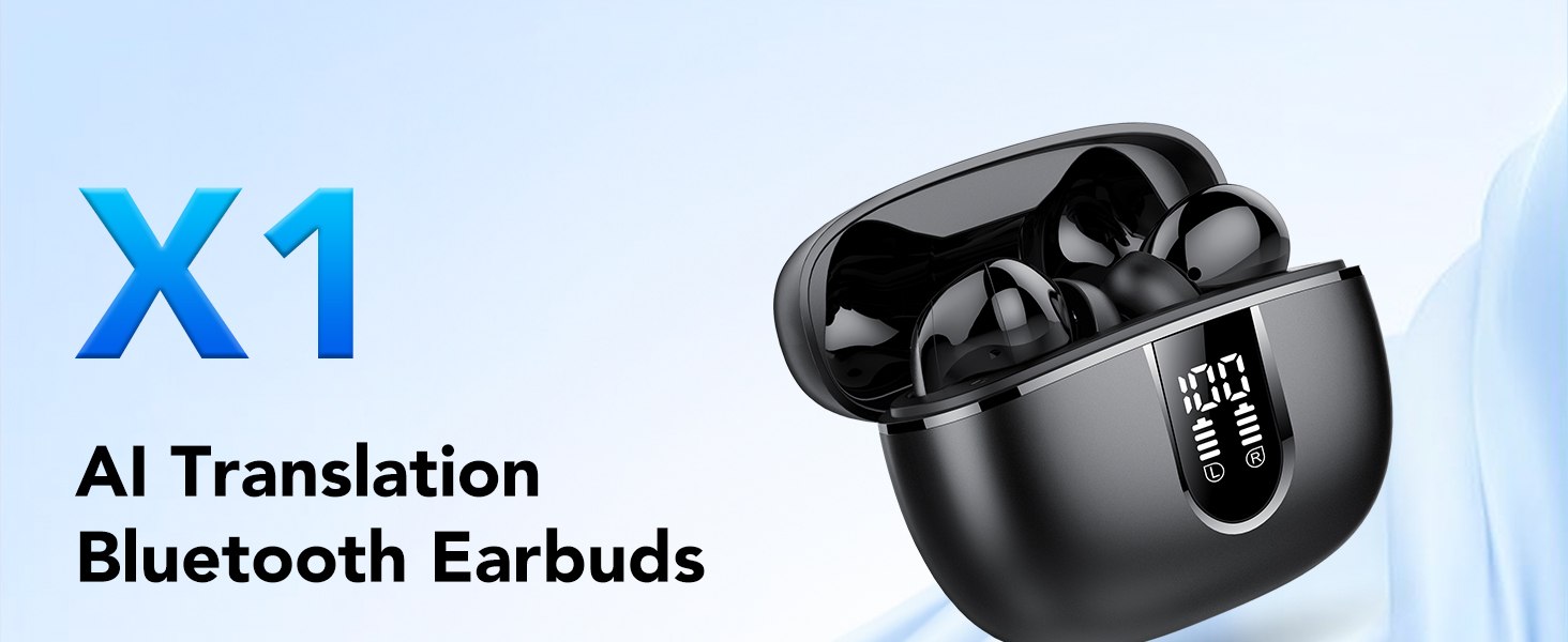 AI Translation Bluetooth Earbuds