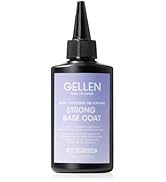 Gellen 100ml Gel Base Coat, Gel Polish Base Coat Soak Off U V Light Cured High Capacity Base Coat...