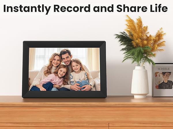 Uhale 10.1inch Digital Picture Frame WiFi Smart Touch Screen Digital Photo Frame