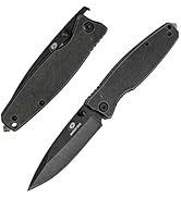 Mossy Oak Folding Pocket Knife - 7 inch EDC Stainless Steel Drop Point Blade Knife - Multi-Functi...