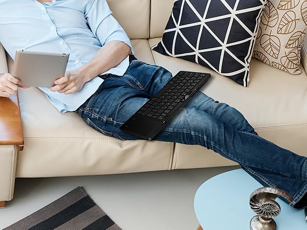  Wireless Portable Folding Keyboard with Touchpad