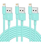 QZIIW iPhone Charger Cable 10 Ft [Apple MFI Certified], 3Pack 10 Feet Long USB to Lightning Cable...