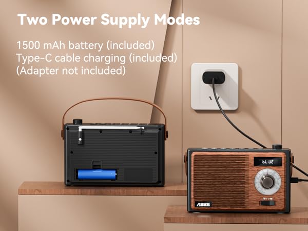 Bluetooth 5.4 Retro Speaker