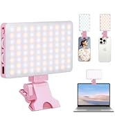 Inspack 80 LED Selfie Light for iPhone, Portable Phone Clip for Tiktok Video Recording, Zoom Call...
