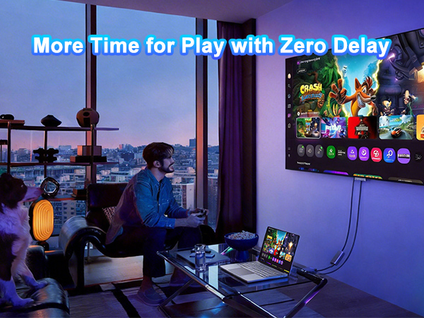 Watch movies with 2.5Gbps network speed for a better experience, faster loading, and no delay