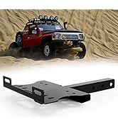 BUNKER INDUST Towing Winch Mounts 2" Receiver Hitch Winch Cradle Mounting Plate Universal Winch M...