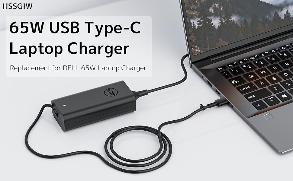 HSSGIW 65W USB TYPE-C LAPTOP CHARGER