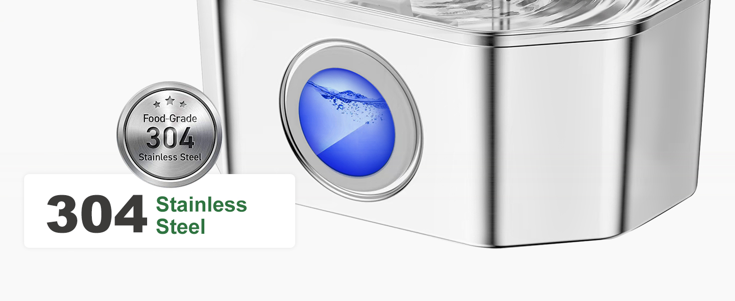 stainless steel cat water fountain