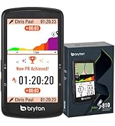 Bryton Rider S810 3.5 Inch Color Touchscreen GPS Bike/Cycling Computer, 50H Battery Life, Offline...