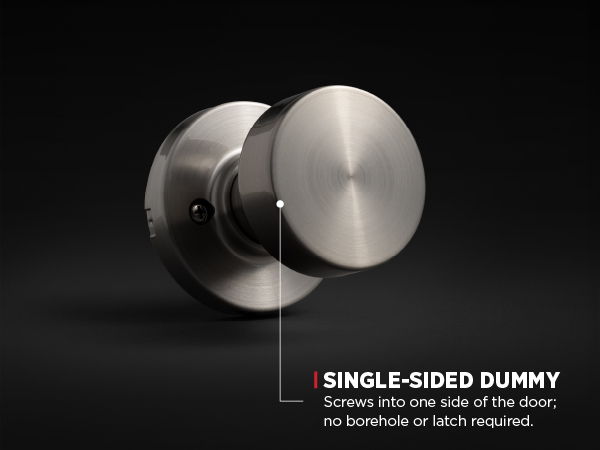non functioning dummy pantry door knob single sided door knob