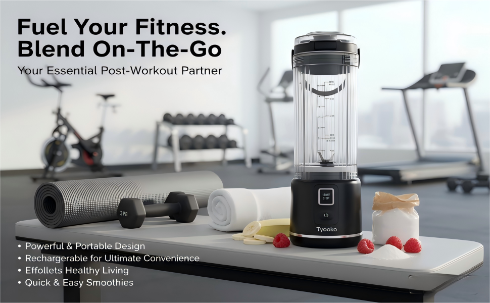 Fuel your fitness,blend on-the-go