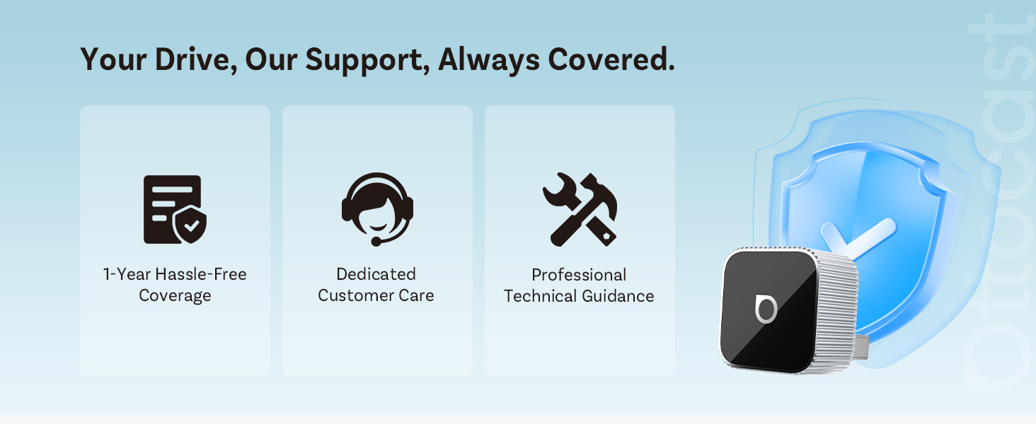 2026 Upgrade Ottocast Mini Cube, 2-in-1 Wireless CarPlay &amp;amp; Android Auto Adapter