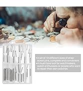 Strap Screw Watch Band Spring Bars Set Watchmaker Repair Tool Link Pins for All Kinds of Watch