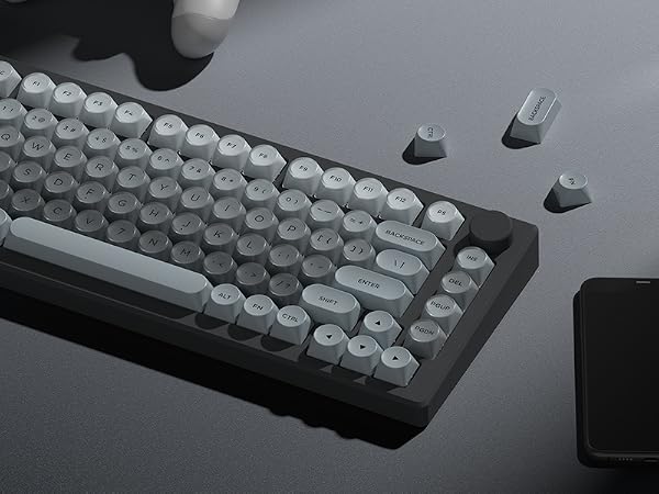 Oil-resistant legends, abrasion-proof material — won’t fade, yellow, or tear.