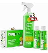 BugMD Ant Killer &amp; Bug Spray - Roach and Cockroach Killer Indoor, Spider and Flea Spray for Home,...