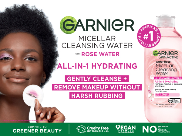 garnier micellar cleansing rose water