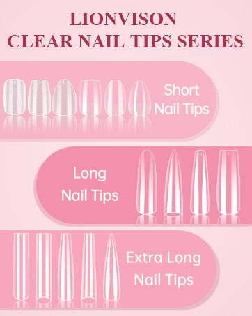 clear nail tips