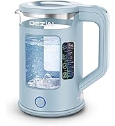 Dezin Electric Kettle with Keep Warm Function, BPA Free Window-Glass Double Wall Design Electric ...