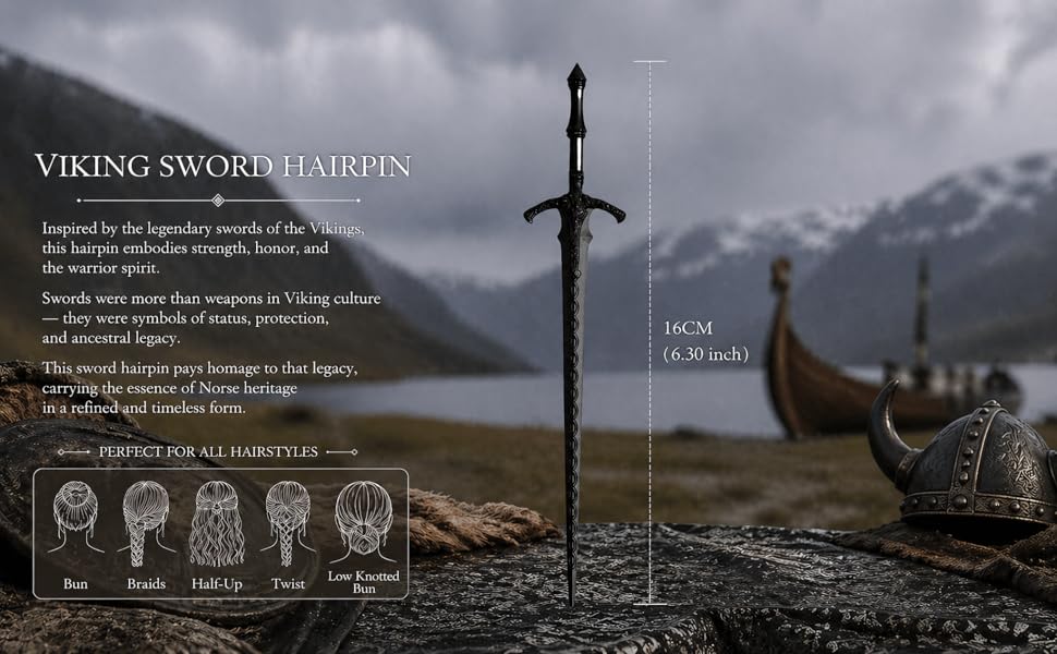 SWORD HAIR PIN D