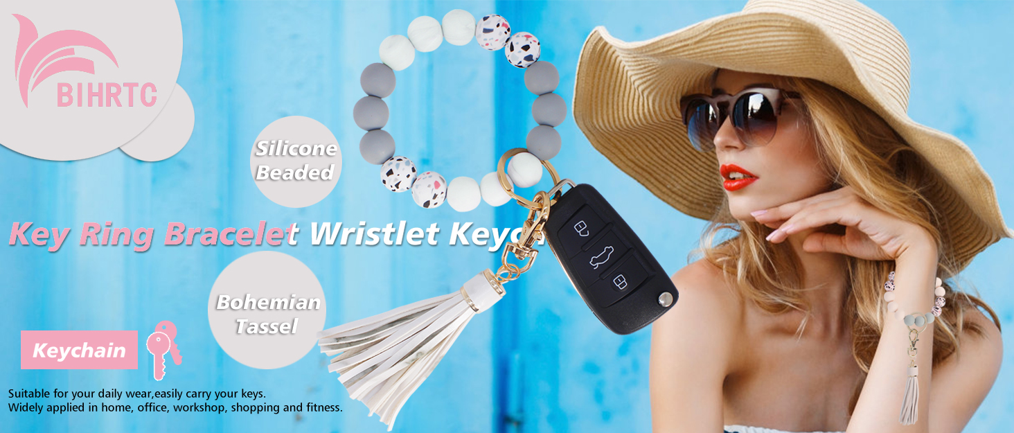 BIHRTC Silicone Keychain