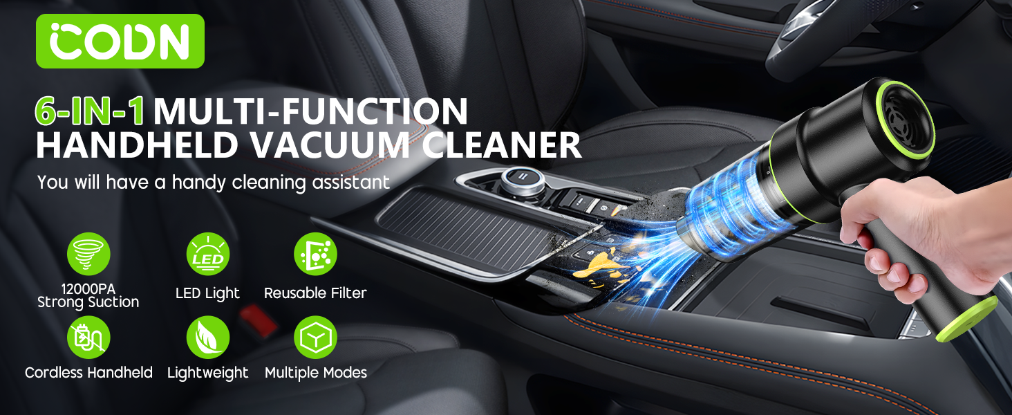 multifunctional handheld vacuum cleaner