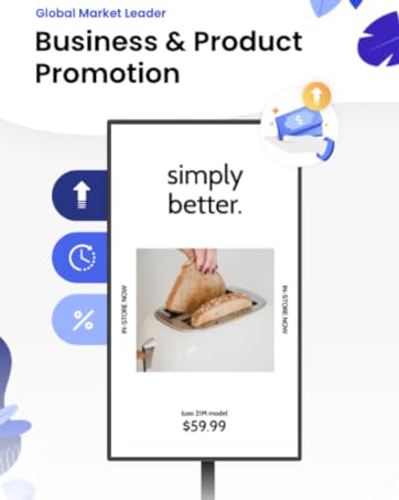 Mandoe Media Business Promotion and Advertising tool - Menu Board for Restaurant