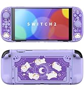 PlayVital Protective Case for Nintendo Switch 2 - Kawaii Dockable Hard Case Shell for Switch 2 wi...