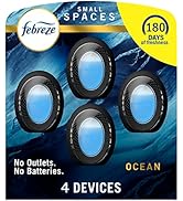 Febreze Small Spaces, Plug in Air Freshener Alternative for home, Odor Fighter Air Freshener, Oce...