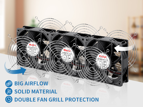 computer fan with ac plug dual small variable speed fan 120mm fan 12mm usb fan 120v case computer 