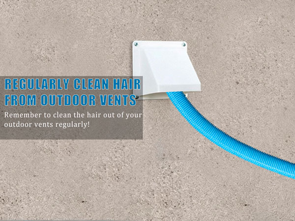 Dryer Vent Cleaner Kit With Dryer Vacuum Hose Attachment