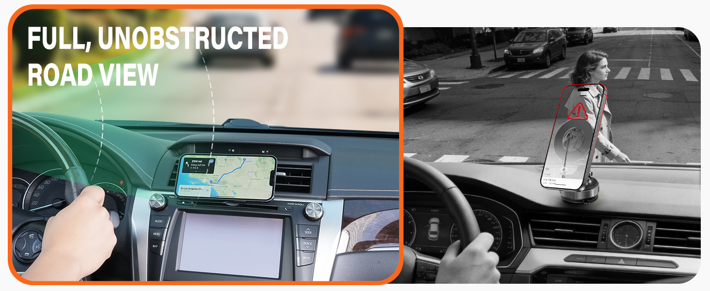 magnetic phone holder for car