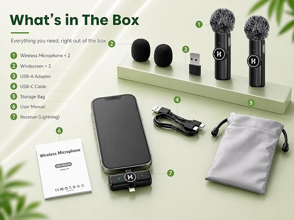 tiny microphone