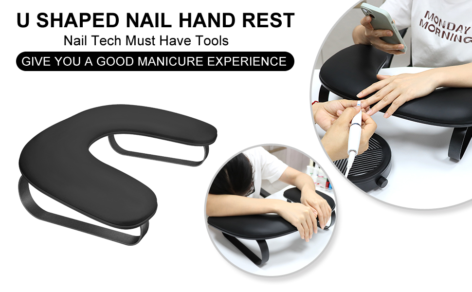 nail arm rest black 01