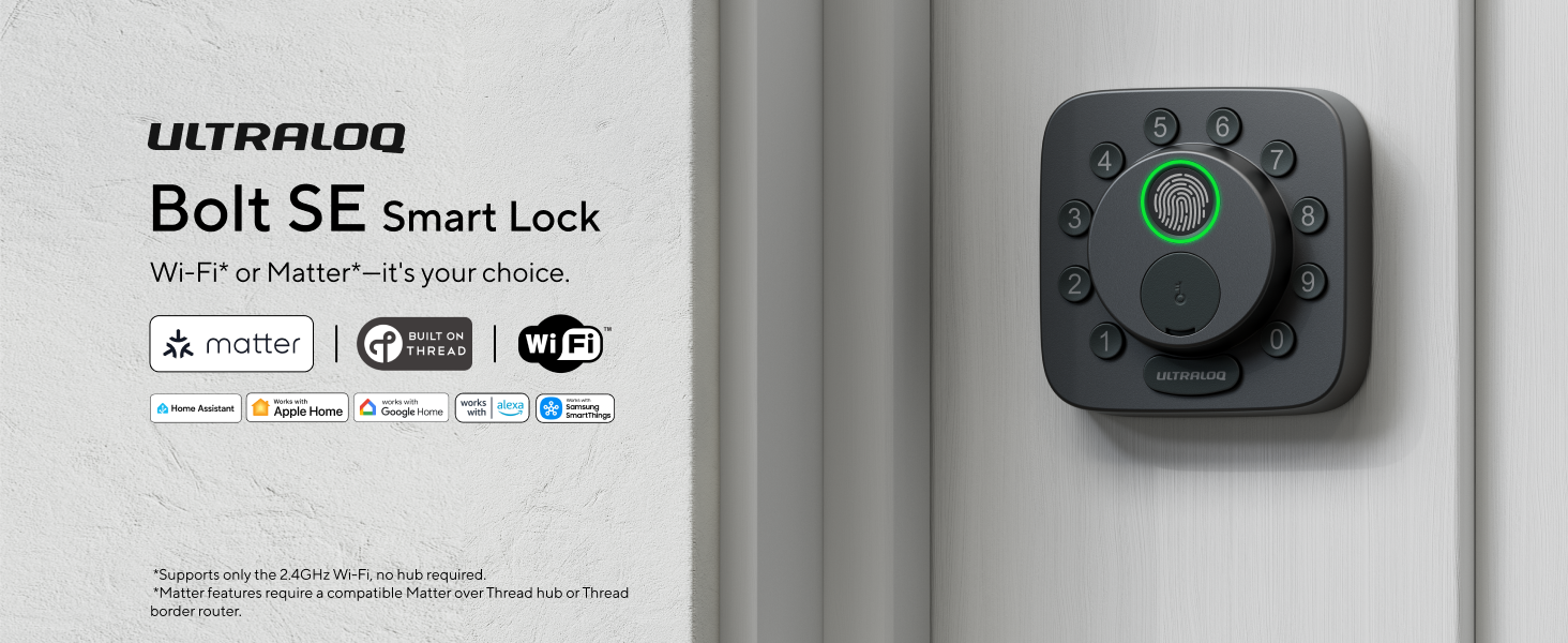 ultraloq Bolt SE smart wifi deadbolt
