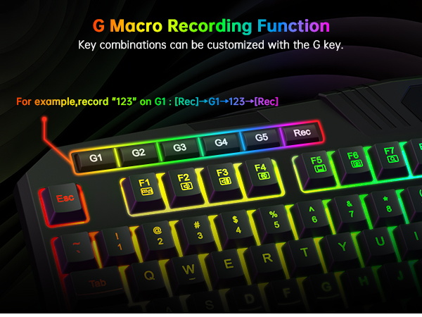 gaming keyboard and mouse