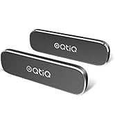 OQTIQ [2 Pack] Magnetic Car Mount, Phone Magnet for Car, Universal Stick On Rectangle Flat Dashbo...