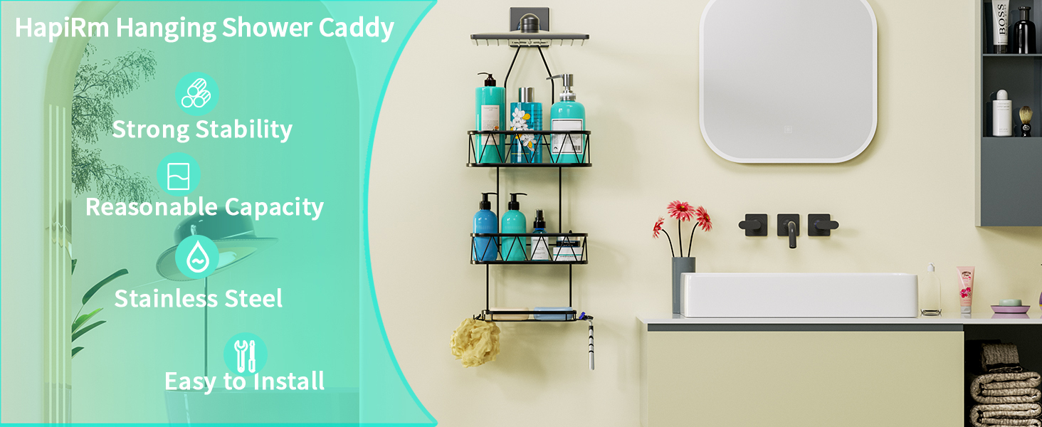 bathroom organization self adhesive shower shelves shower caddy basket shower accessories