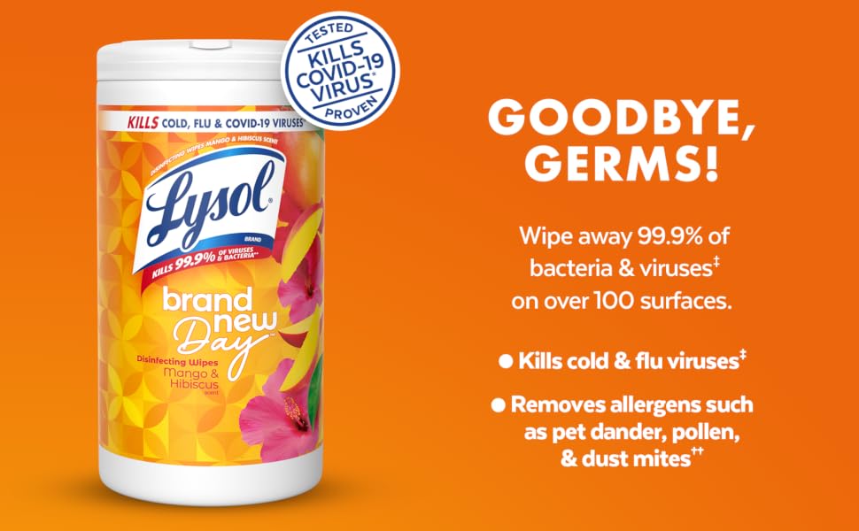 Disinfecting wipes