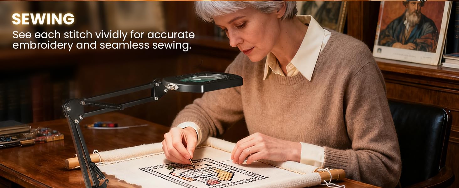 Magnifying Glass with Light